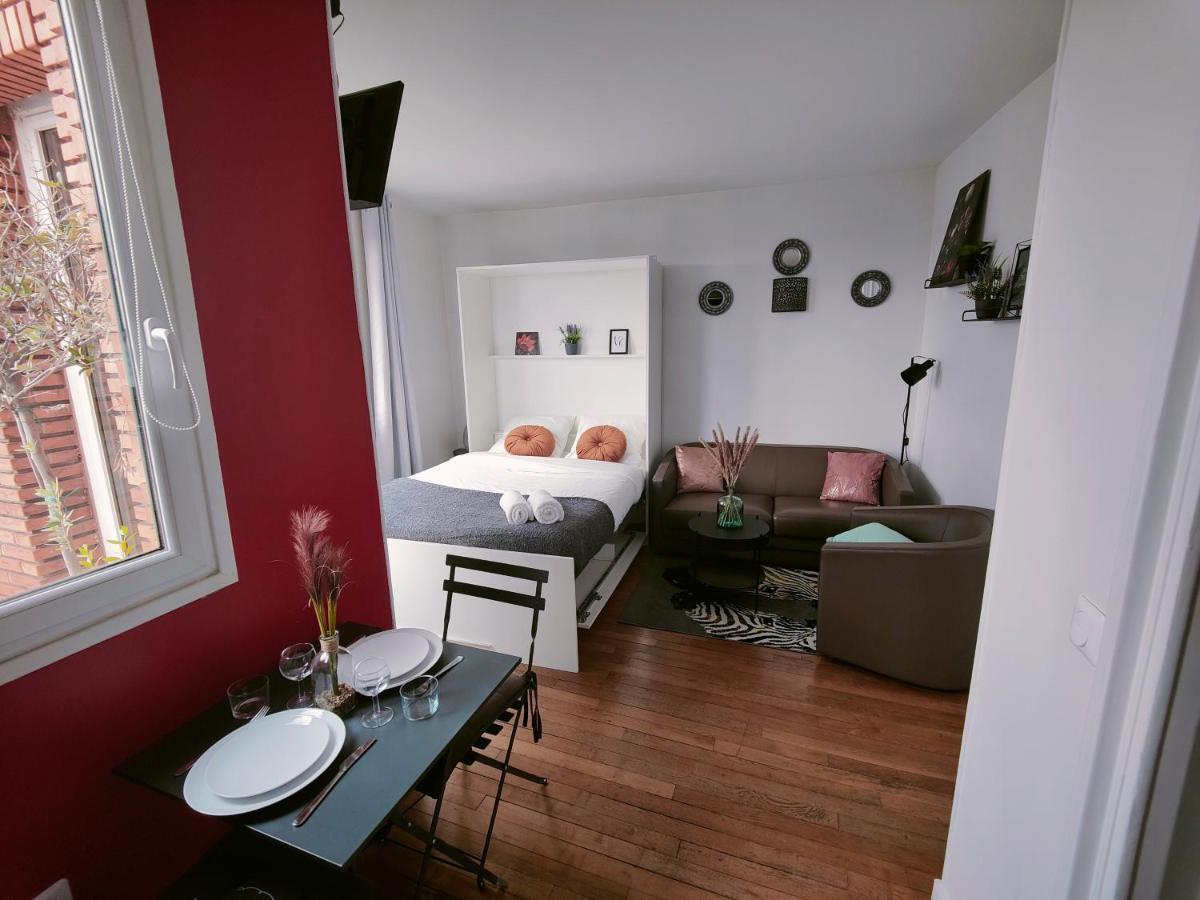 شقة Studio Neuilly Seine - Champs Elysees - La Defense المظهر الخارجي الصورة