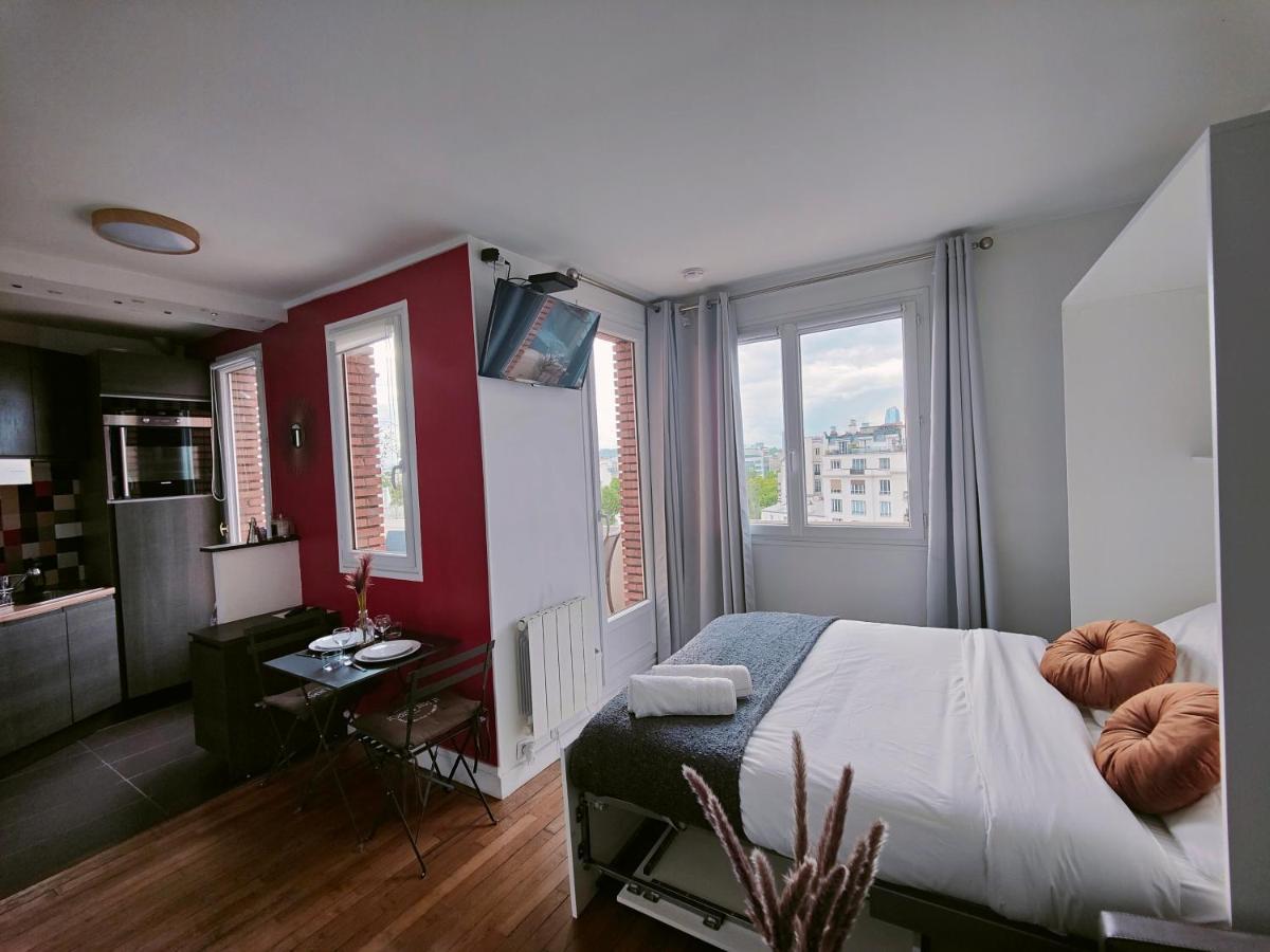شقة Studio Neuilly Seine - Champs Elysees - La Defense المظهر الخارجي الصورة